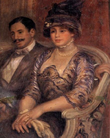 Pierre Renoir M and Mme Bernheim de Villers